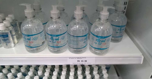 PROCON notifica três farmácias de Coxim por preço abusivo de álcool em gel