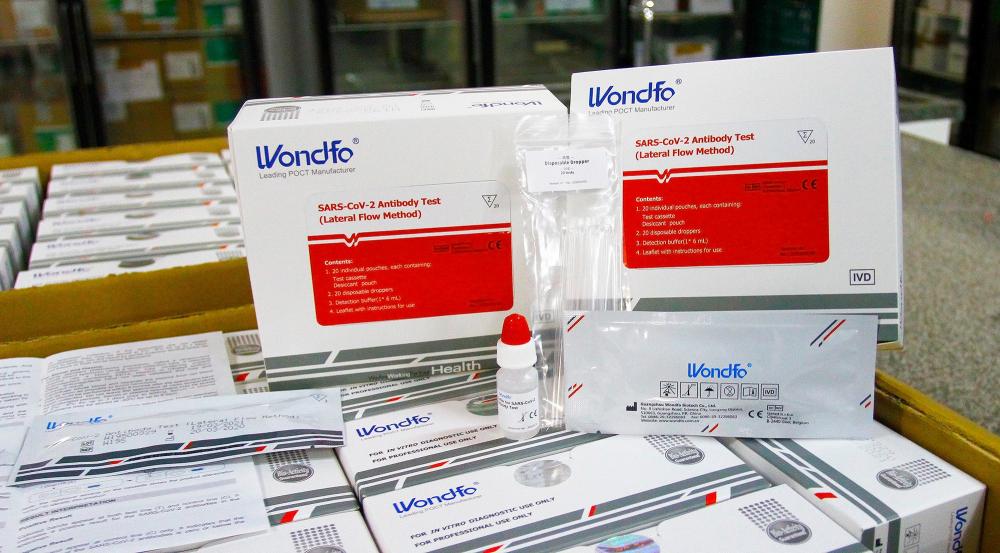 Governo começa a distribuição de novos testes rápidos para todos os municípios de MS