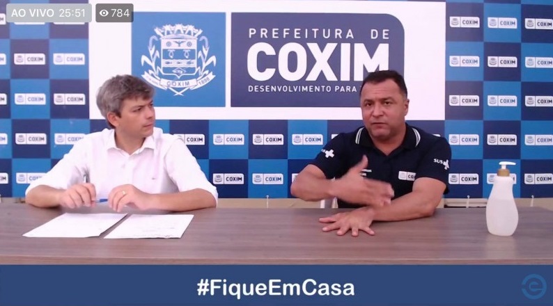 Coxim tem primeiro caso de Coronavírus, mas paciente está em Sonora