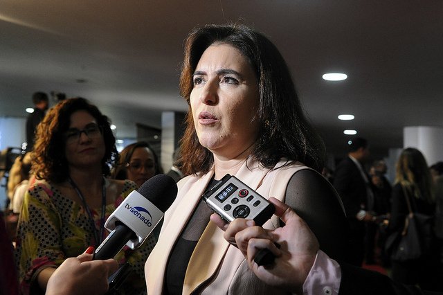 ‘Seria caos do caos’, diz Simone contra abertura de impeachment de Bolsonaro