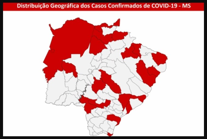 Quatro cidades de MS têm incidência da Covid-19 três vezes maior que a da Capital