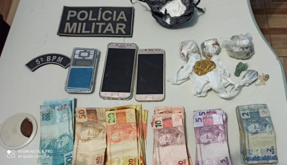 Polícia militar prende casal por tráfico de drogas em Sonora