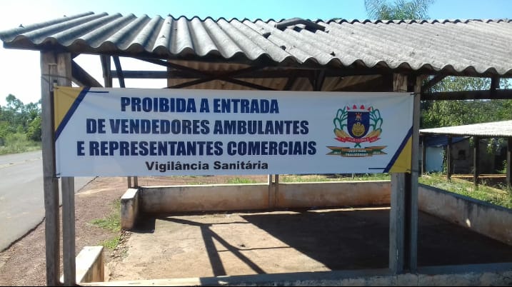 Prefeitura de Pedro Gomes proíbe a entrada de vendedores ambulantes e representantes comerciais na cidade