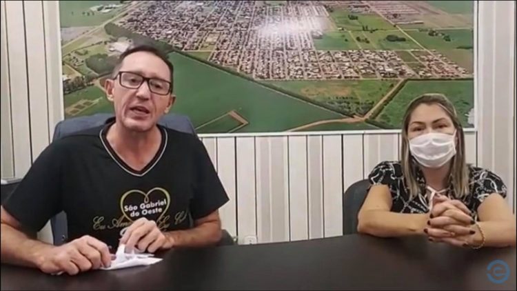 Prefeito confirma terceiro caso de Coronavírus em São Gabriel do Oeste