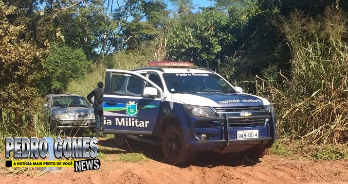 Policia Militar e Civil de Pedro Gomes prende acusado de matar o casal de namorados em Costa Rica