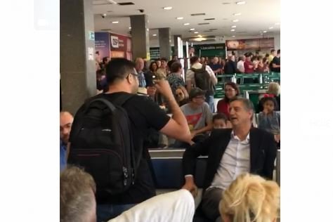 Deputado Dagoberto Nogueira é confrontado em Aeroporto após votar a favor da elevação do fundo eleitoral