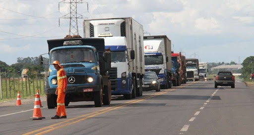 Trechos em obras da CCR MSVia na BR-163/MS interditam parcialmente pontos da rodovia