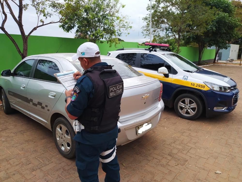 Gtran de Coxim prende condutor por dirigir embriagado