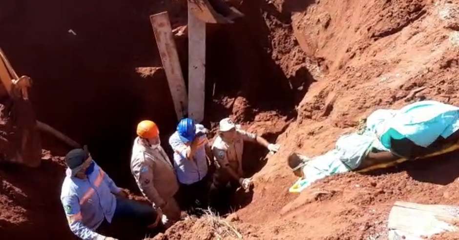 Idoso de 77 anos morre soterrado durante escavação de fossa em Naviraí