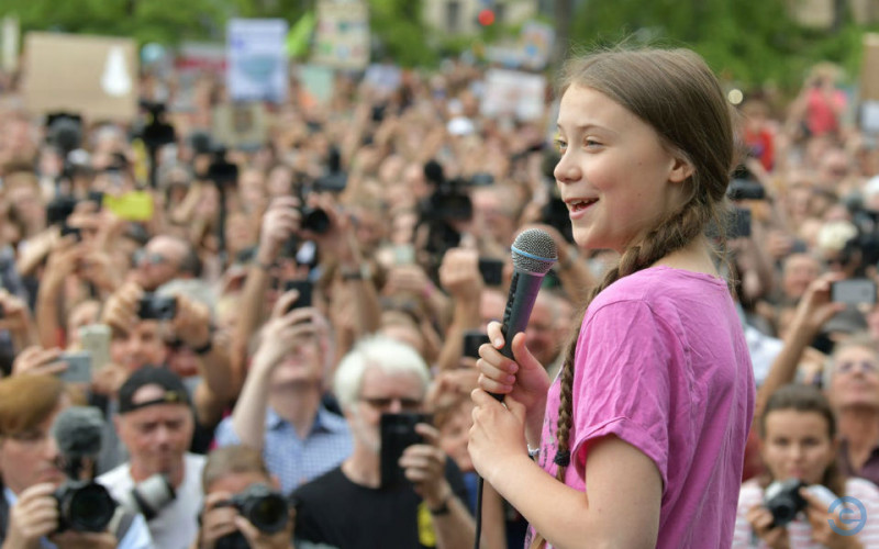 Insultada por Bolsonaro, Greta Thunberg, é personalidade do ano da Time