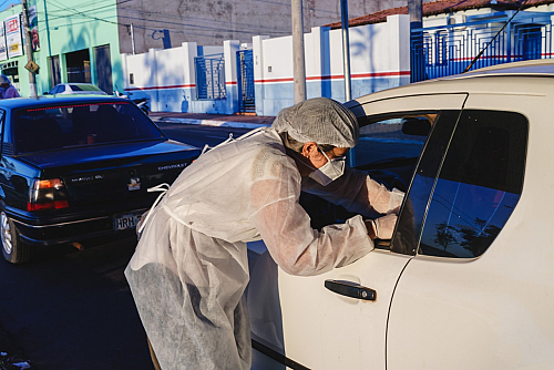 Drive-thru da vacina da gripe termina nesta quarta em Coxim