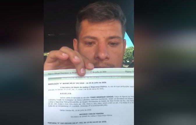 Polícia Civil diz que investigador demitido cometeu 9 infrações disciplinares