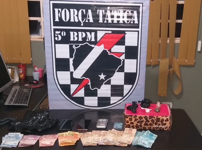 Força Tática de Sonora prende casal por tráfico de drogas