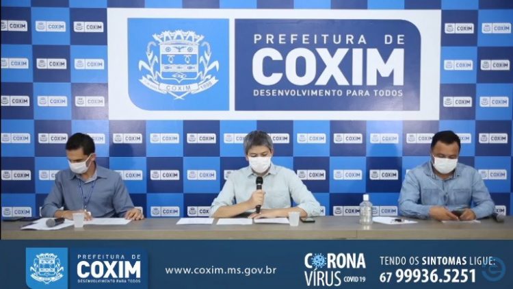 Prefeito de Coxim decreta fechamento de todo o comércio nos fins de semana