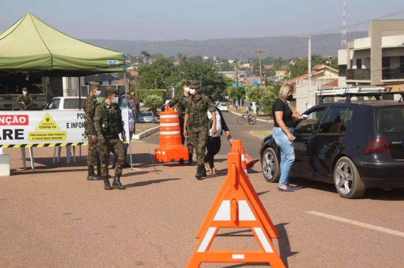 Exército reforça medidas contra covid-19 em Rio Verde após município dobrar número de casos