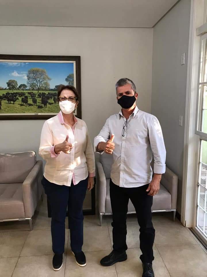 Prefeito Enelto visita a Ministra Tereza Cristina e destaca força política do município de Sonora