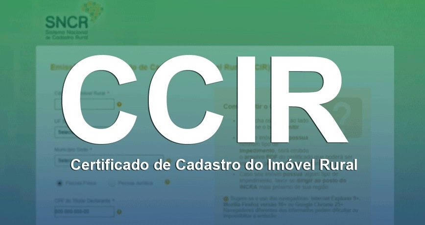 Prazo de pagamento do Certificado de Cadastro de Imóvel Rural termina no dia 15