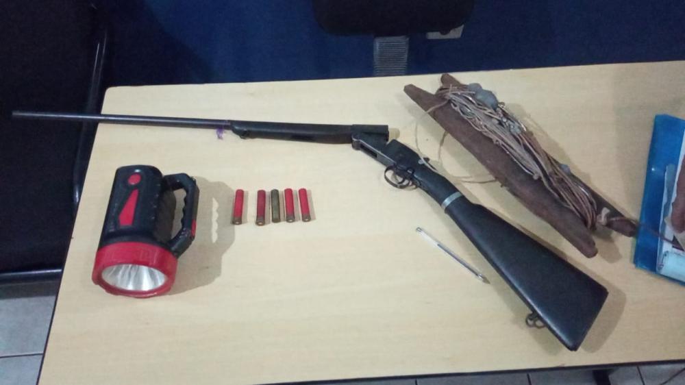 Polícia Militar e Civil prende homem por porte ilegal de arma de fogo em Pedro Gomes