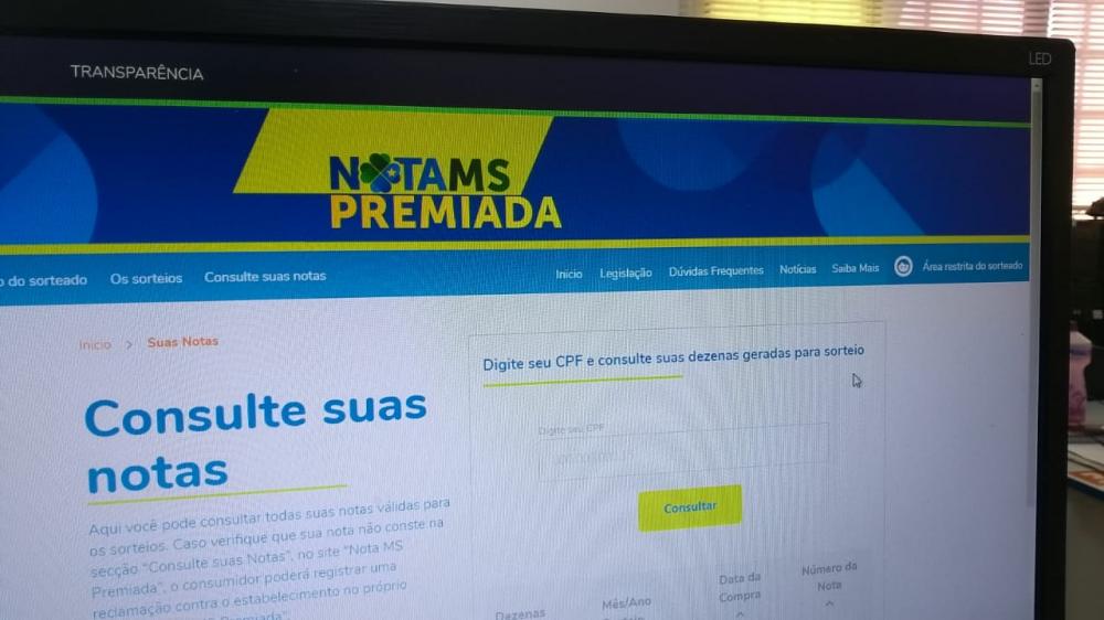 Nota MS Premiada distribui R$ 300 mil entre 374 sul-mato-grossenses no último sorteio de 2020