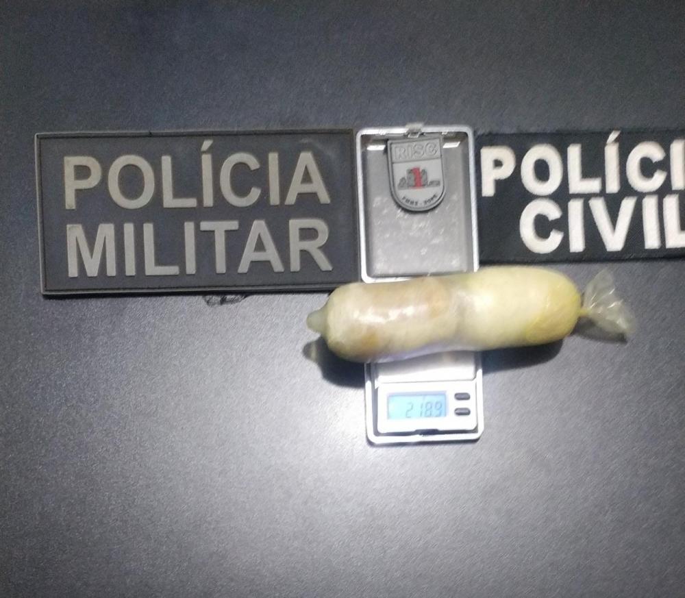 Polícia Militar e Polícia Civil prendem mulher com droga escondida em genitália em Sonora