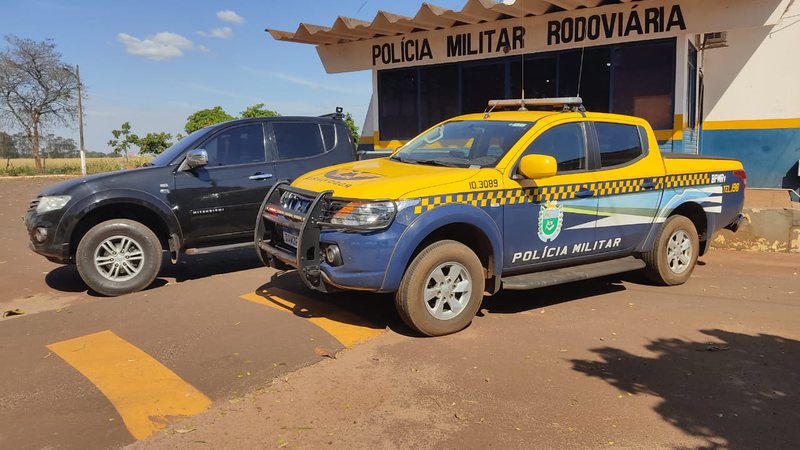 Após 18 quilômetros de perseguição em MS, motorista de L200 furtada ‘some’ em milharal