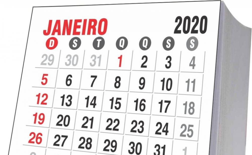 2020 terá 9 feriados nacionais e 6 prolongados; veja calendário