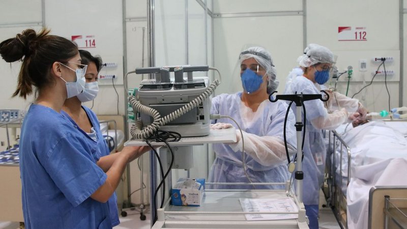 Sábado começa com 91% de ocupação e 564 internados em UTIs Covid-19 de MS