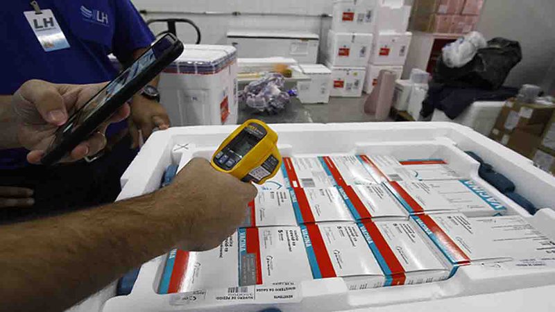 MS recebe novo lote com 41,2 mil doses da vacina Astrazeneca esta semana