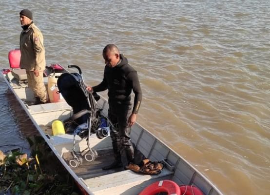Corpo de criança encontrado em rio era de menino, filho de grávida que morreu em acidente