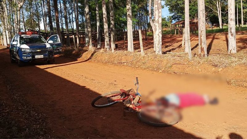 Ao passarem por estrada de terra, moradores encontram idoso morto ao lado de bicicleta em MS