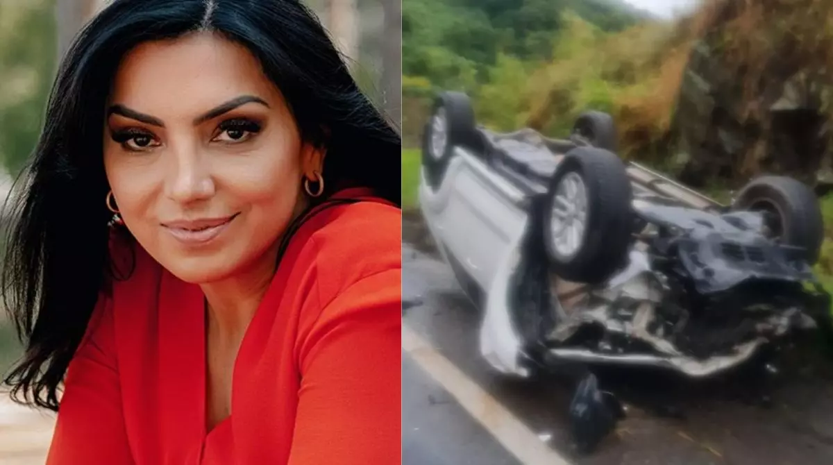 Cantora gospel Eyshila sofre grave acidente de carro e desabafa: 'Grande livramento'