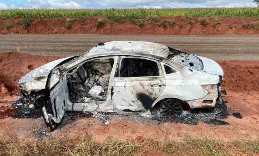 Suspeito de roubar e atear foto em carro de taxista é preso e adolescentes apreendidos em MS