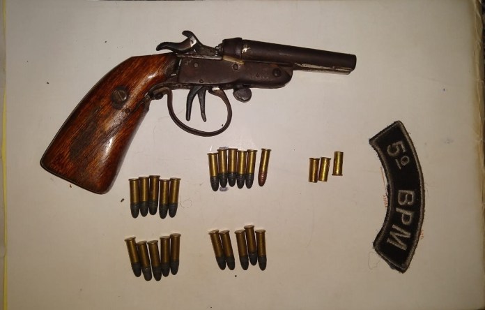 Em Operação Boas Festas, Polícia militar apreende arma de fogo em Coxim e Rio Verde