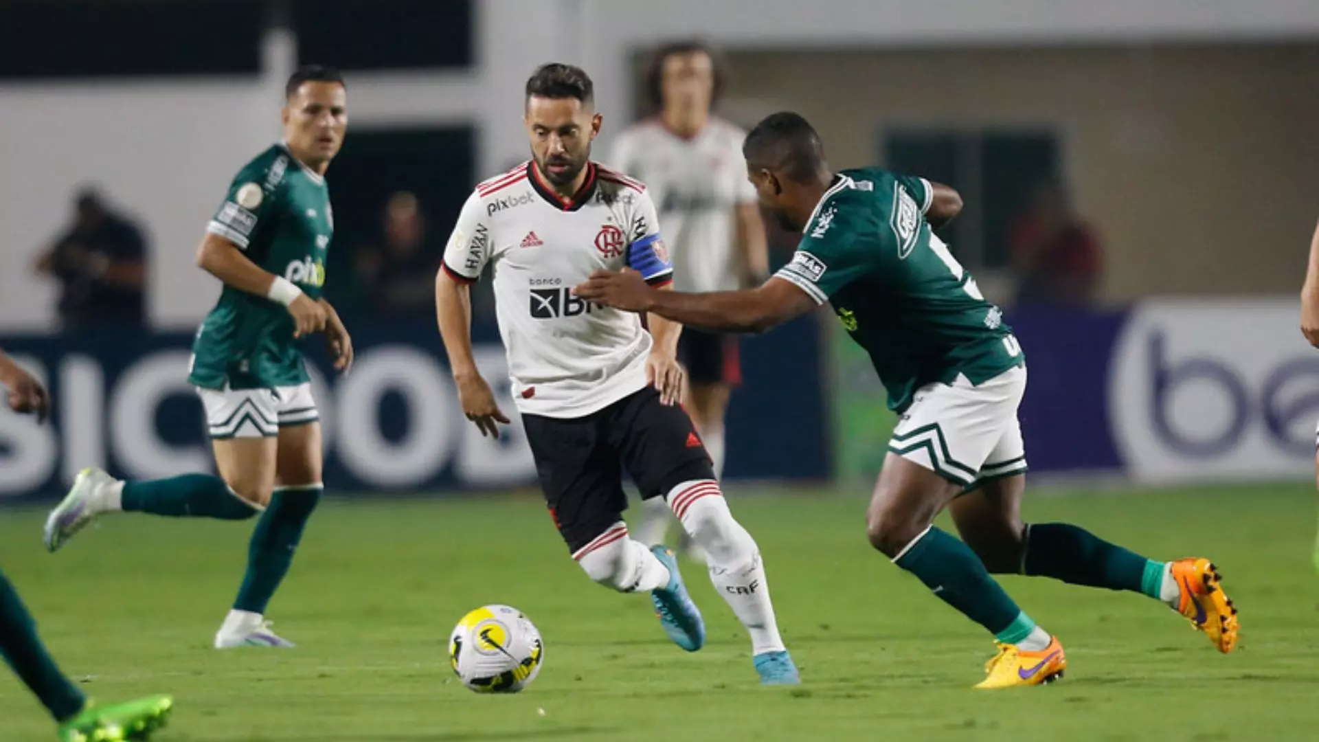 Flamengo arranca empate com Goiás e vê distância para o líder Palmeiras aumentar