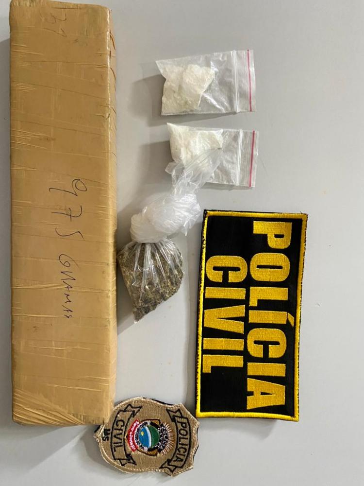 Polícia Civil apreende drogas e prende três homens durante operação policial em Pedro Gomes MS