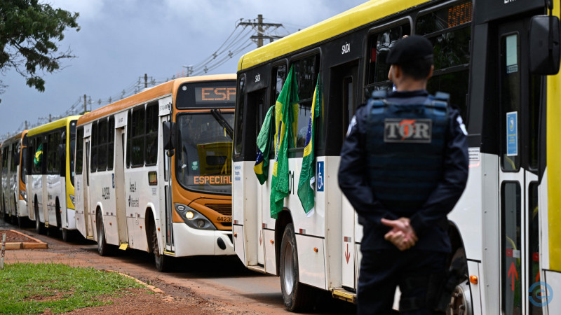 PF vai indiciar cerca de 1.000 golpistas, que serão levados ao presídio da Papuda