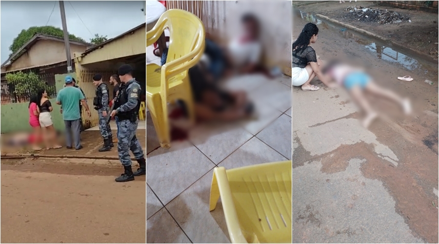 Irritados com resultado de jogo, dupla mata cinco homens e um mulher em bar