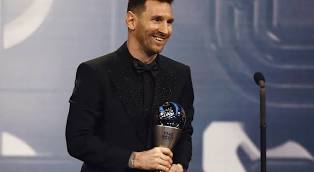 Messi é eleito o melhor jogador do mundo de 2022 — Foto: Reuters