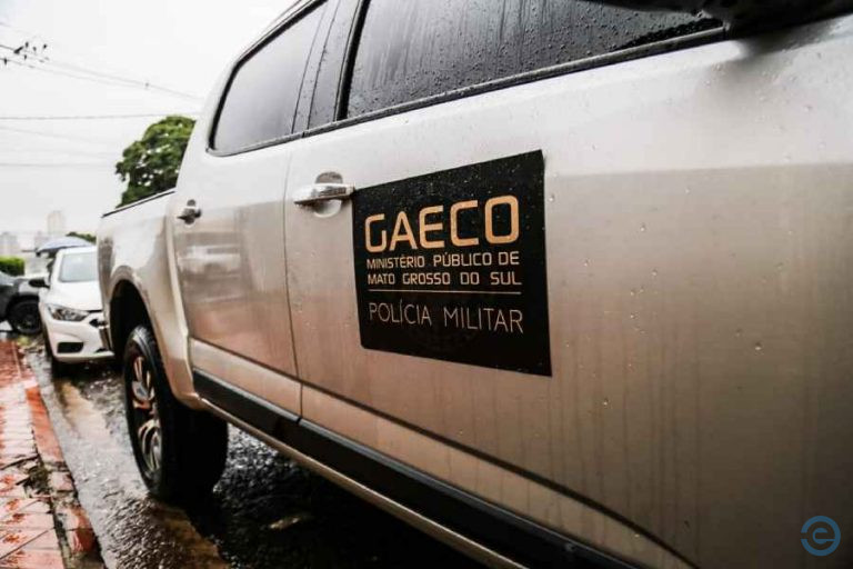 Gaeco faz operação contra o tráfico de drogas em Coxim e mais três cidades