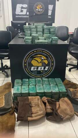Traficantes usavam rota a pé para atravessar 100 kg de pasta base pelo Pantanal