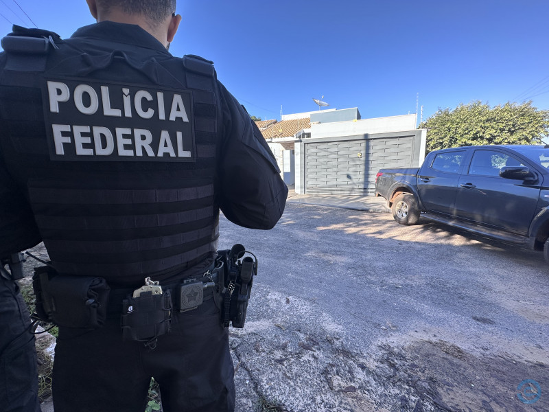 Operação da Polícia Federal em Coxim tem saldo de uma morte