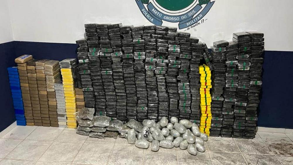 Rio Negro: Homem é preso com mais de 660 quilos de drogas avaliadas em cerca de R$ 49 milhões
