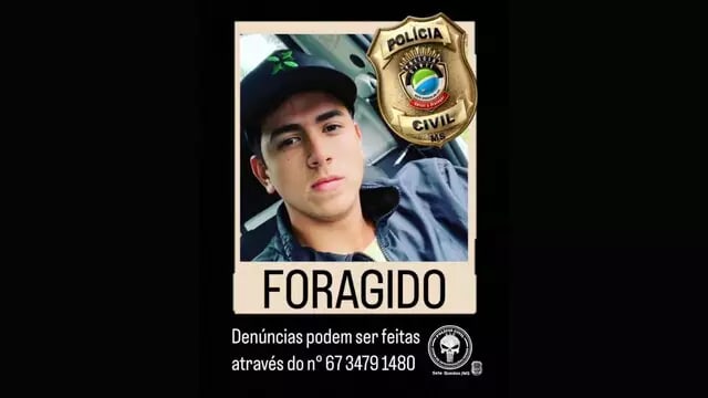 Suspeito de assassinar jogador “se escondeu” em duas casas antes de fugir