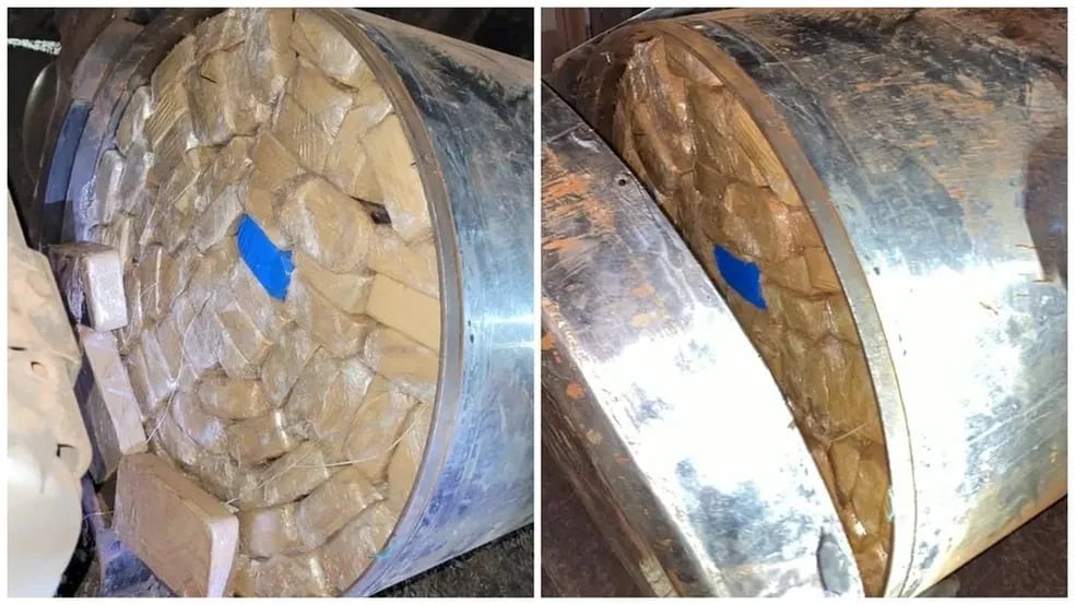 Motorista é preso com 300 quilos de cocaína escondidos em tanque de caminhão em MS