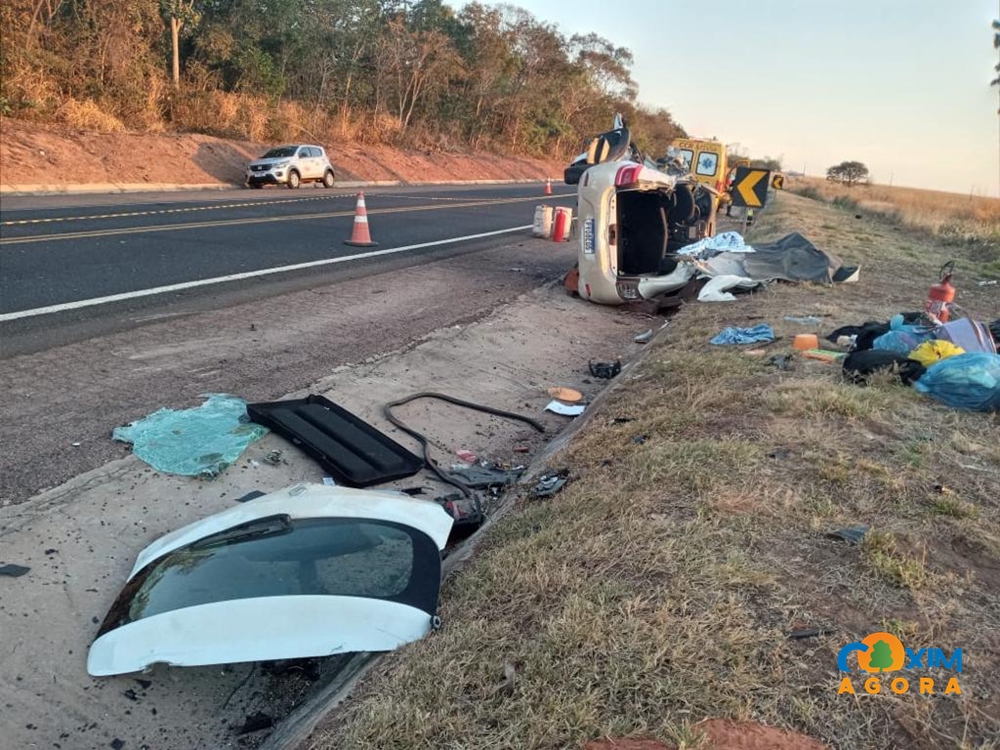 Genro e sogra são as vítimas do acidente da BR-163, entre Coxim e Sonora; a família seguia rumo a MT