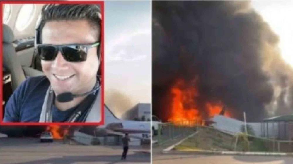 Acidente com avião mata piloto de MS e funcionário que trabalhava em aeroporto em MT