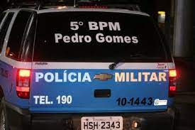 Policia Militar de Pedro Gomes realiza prisão por crime de lesão corporal ocorrido no Conjunto Amarra Cabelo em Pedro Gomes MS