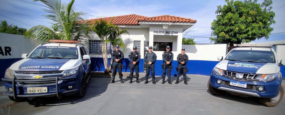 Polícia Militar de Pedro Gomes é acionada após briga envolvendo adolescente em festa.