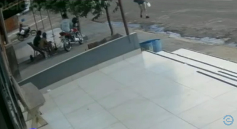 Polícia Civil tenta localizar motociclista que atirou contra grupo de homens em Sonora