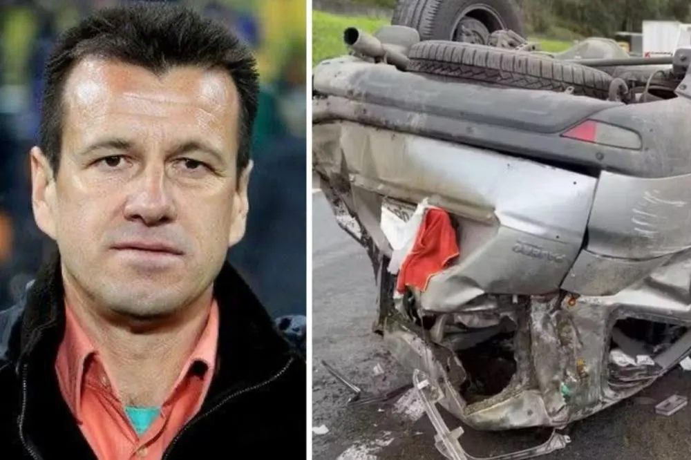 Dunga, ex-técnico da Seleção, sofre grave acidente com a esposa, no Paraná